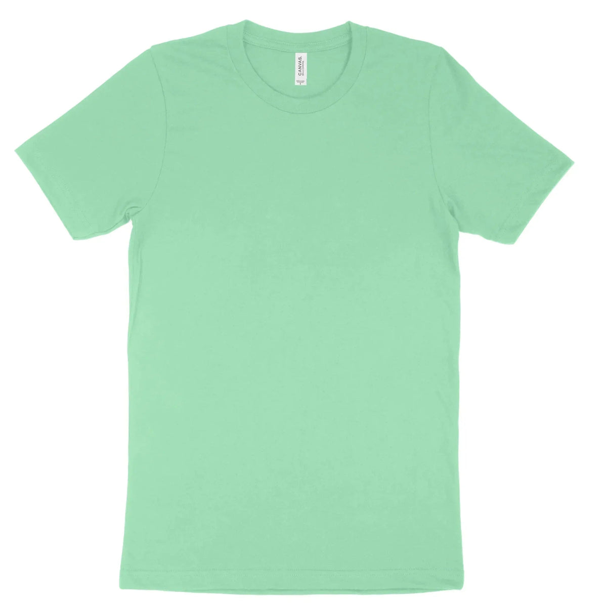 Mint green Bella + Canvas Adult T-Shirt 3001