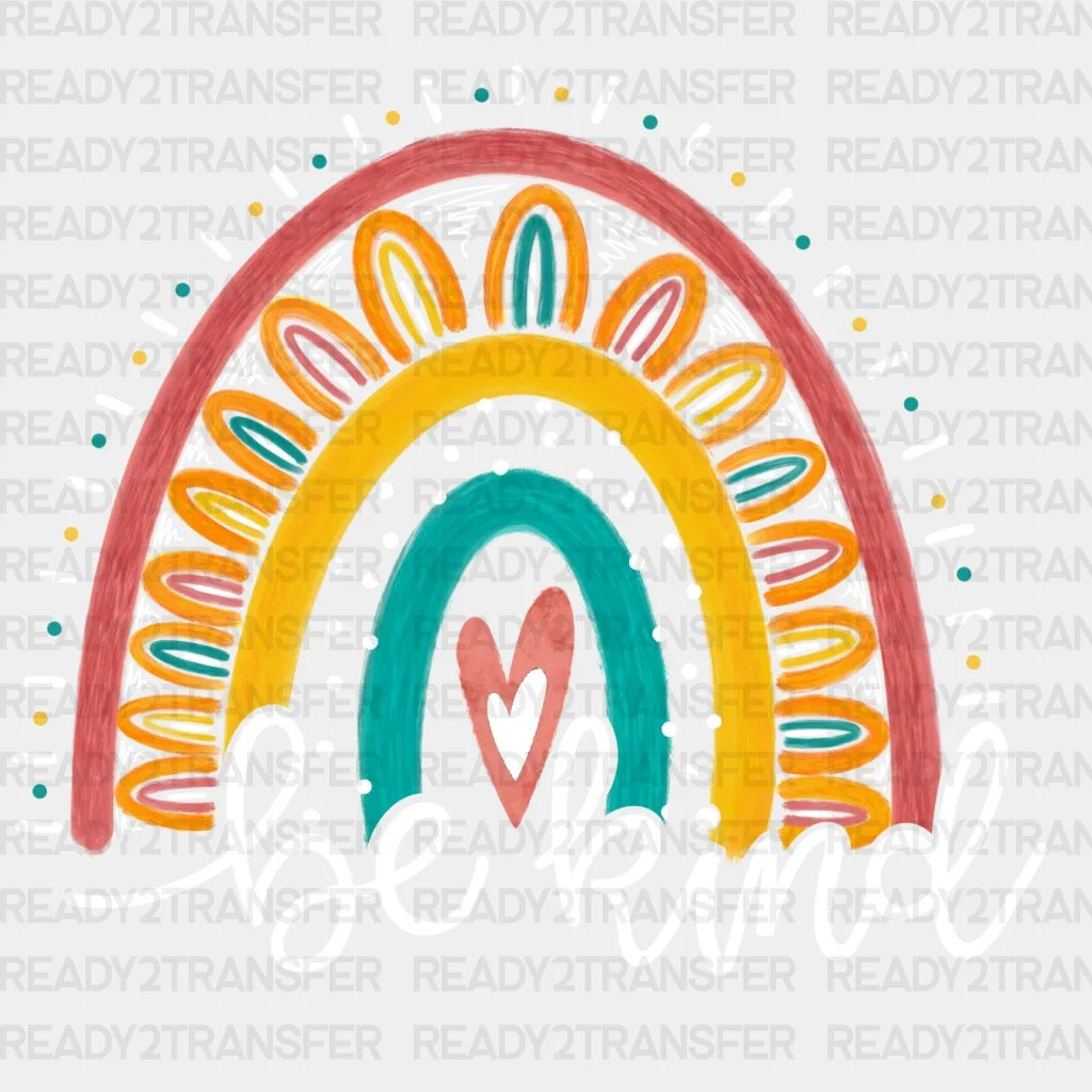 Be Kind Colorful Dtf Transfer