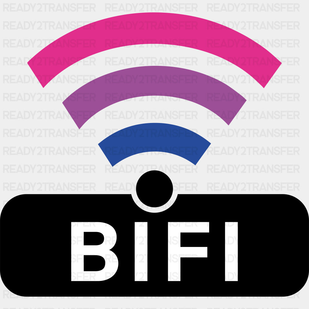 BIFI - Bisexual DTF Transfers ready2transfer Dark Color Design (See Imaging)