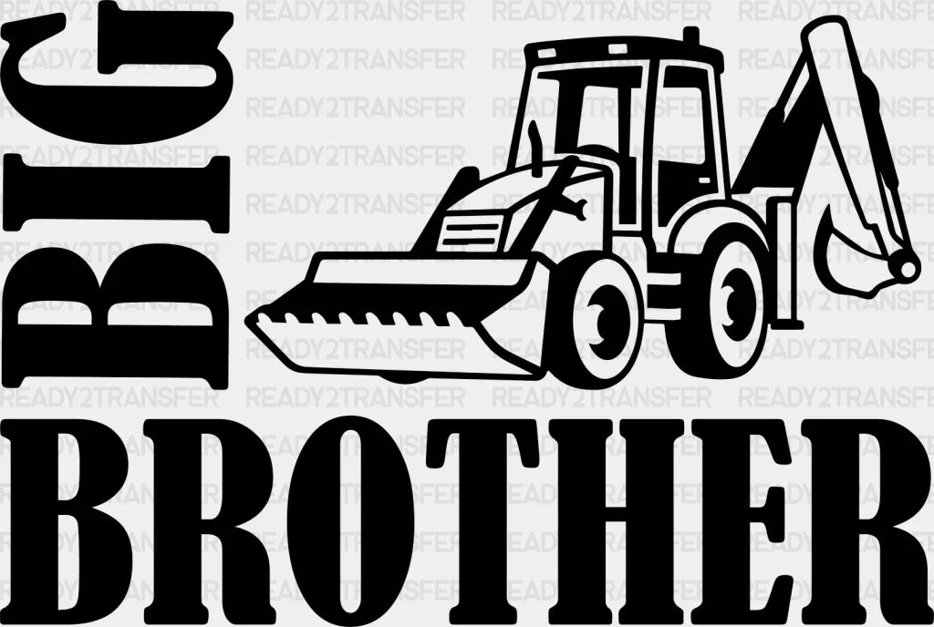 Big Brother Tlb - Dtf Heat Transfer Adult Unisex S & M (10’’) / Dark Color Design (See Imaging)