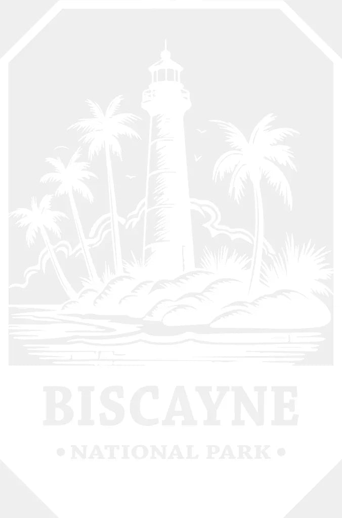 Biscayne National Park Design - Parks Dtf Transfers Adult Unisex S & M (10’) / White