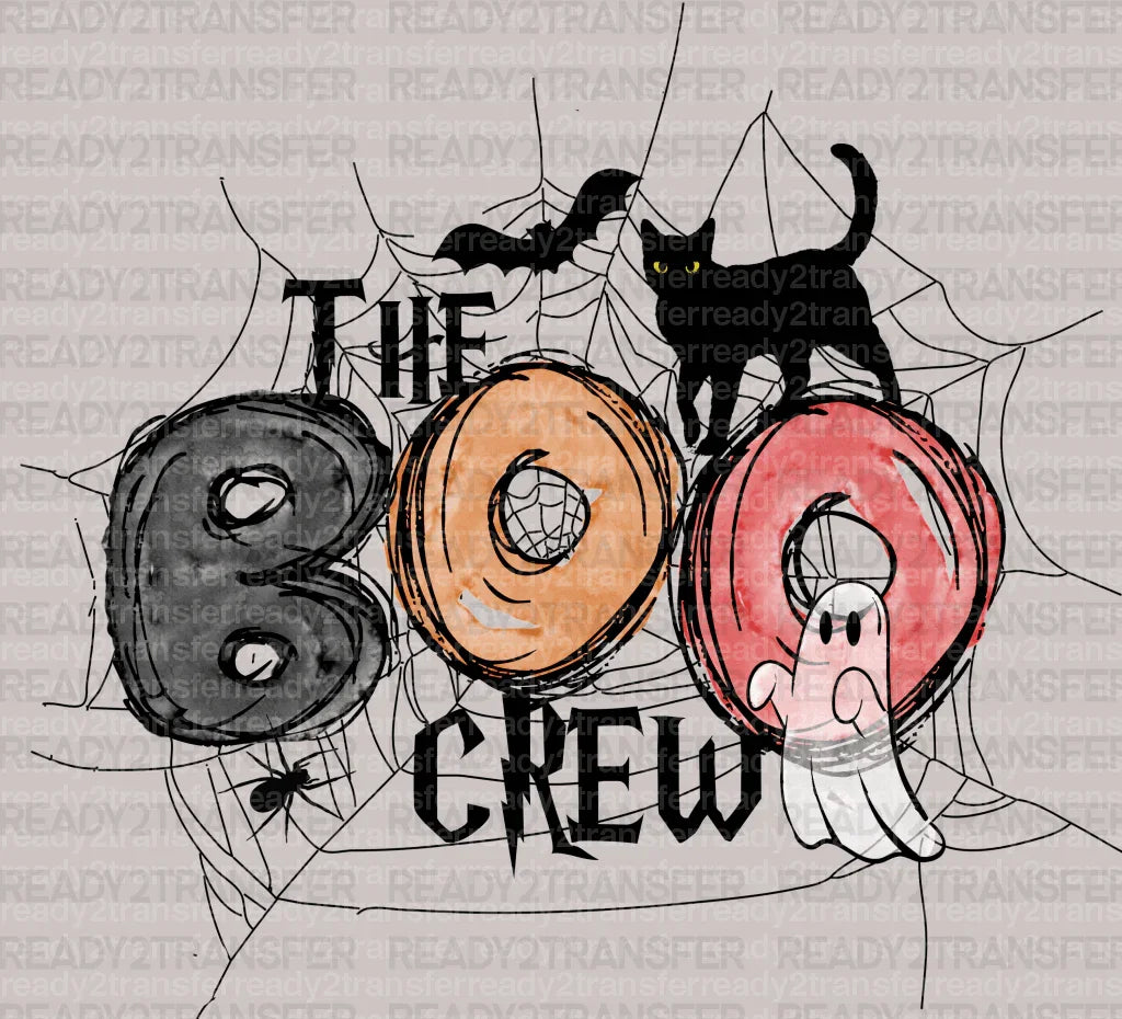 BOO THE CREW DTF Transfer ready2transfer