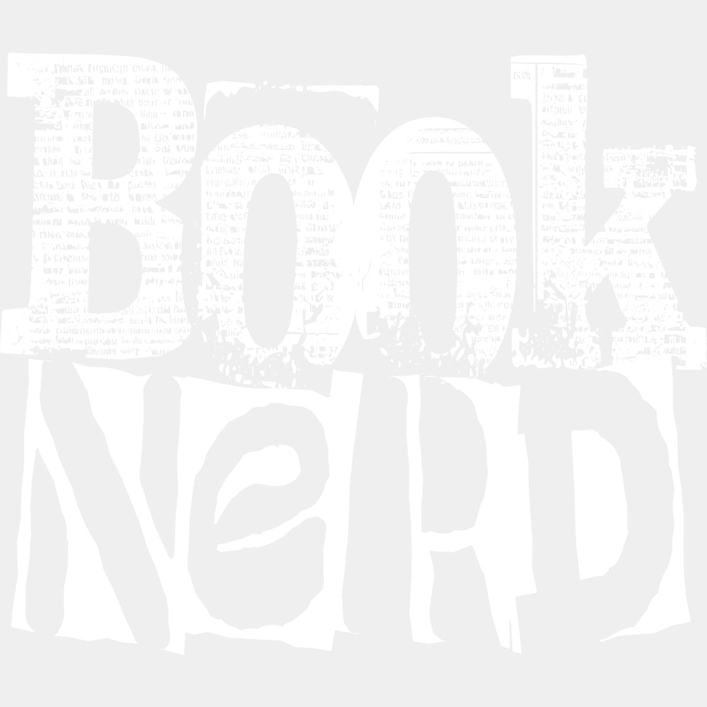 Book Nerd - Reading DTF Transfers ready2transfer Light Color Design (See Imaging)