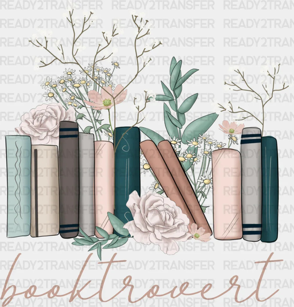 Booktrovert - Reading Dtf Heat Transfer