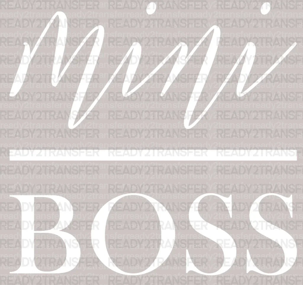 BOSS Mini DTF Transfer - ready2transfer