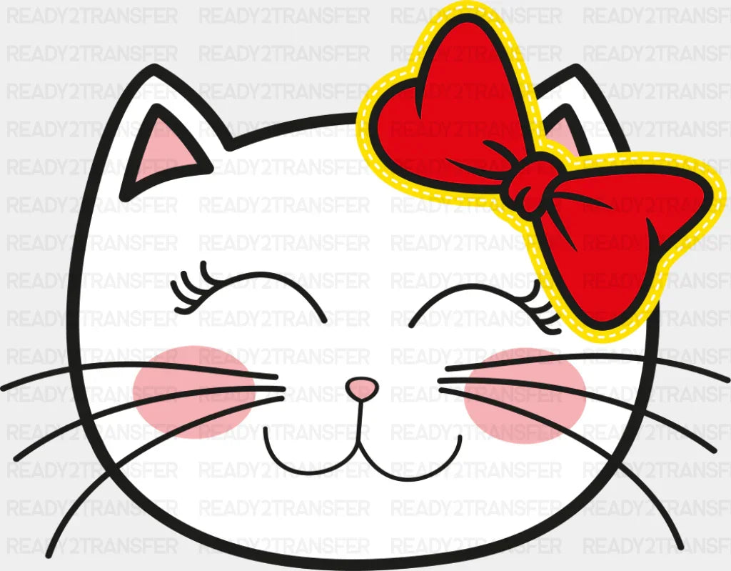 Bowtie Cat - Cats DTF Transfer