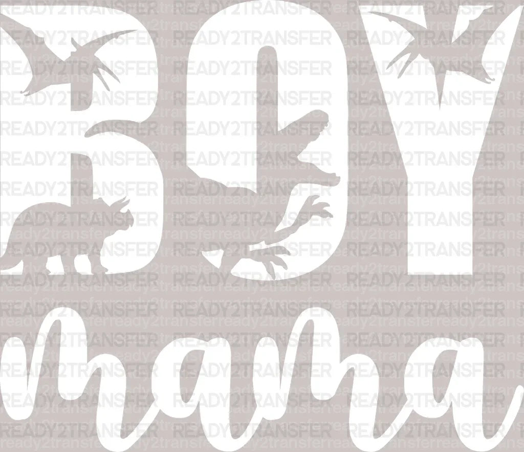 Boy Mama Mother's Day DTF Heat Transfer, Mama Design, Mom DTF - ready2transfer