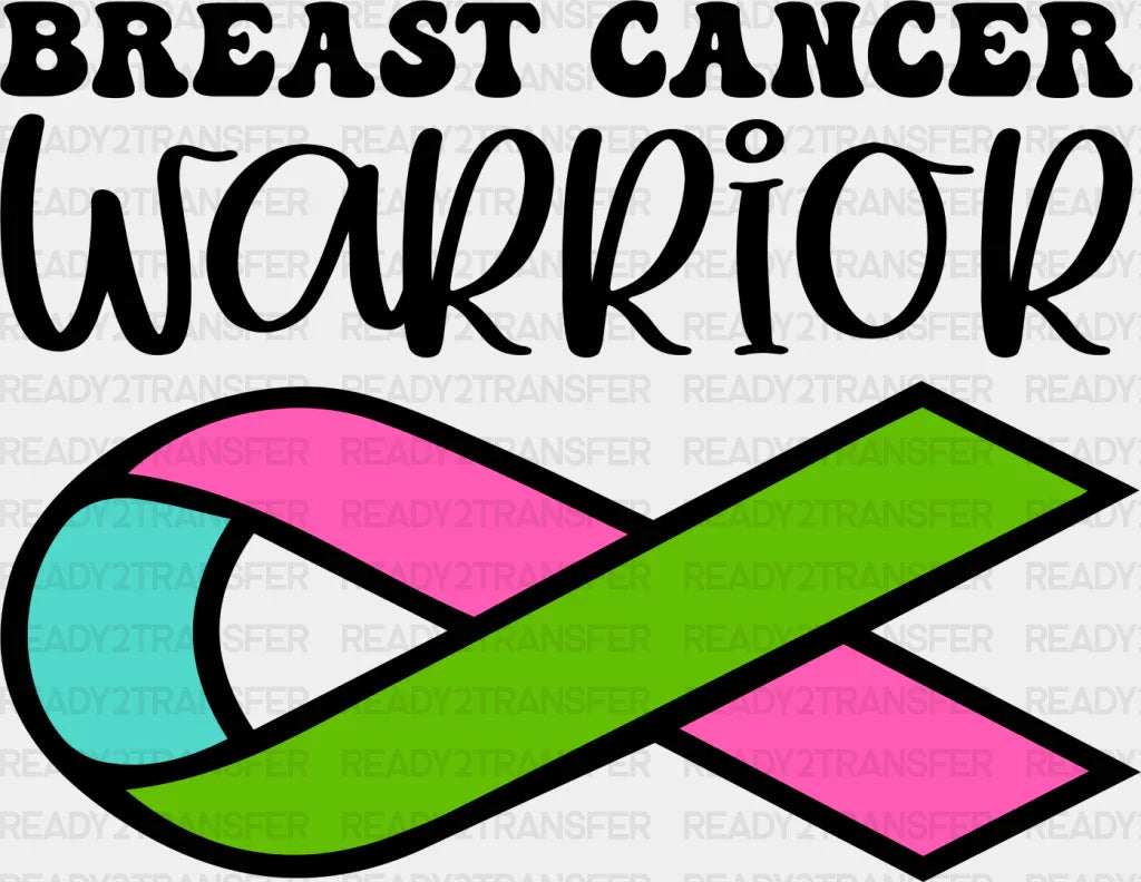 Breast Cancer Warrior - Metastatic Dtf Transfer Adult Unisex S & M (10’’) / Dark Color Design