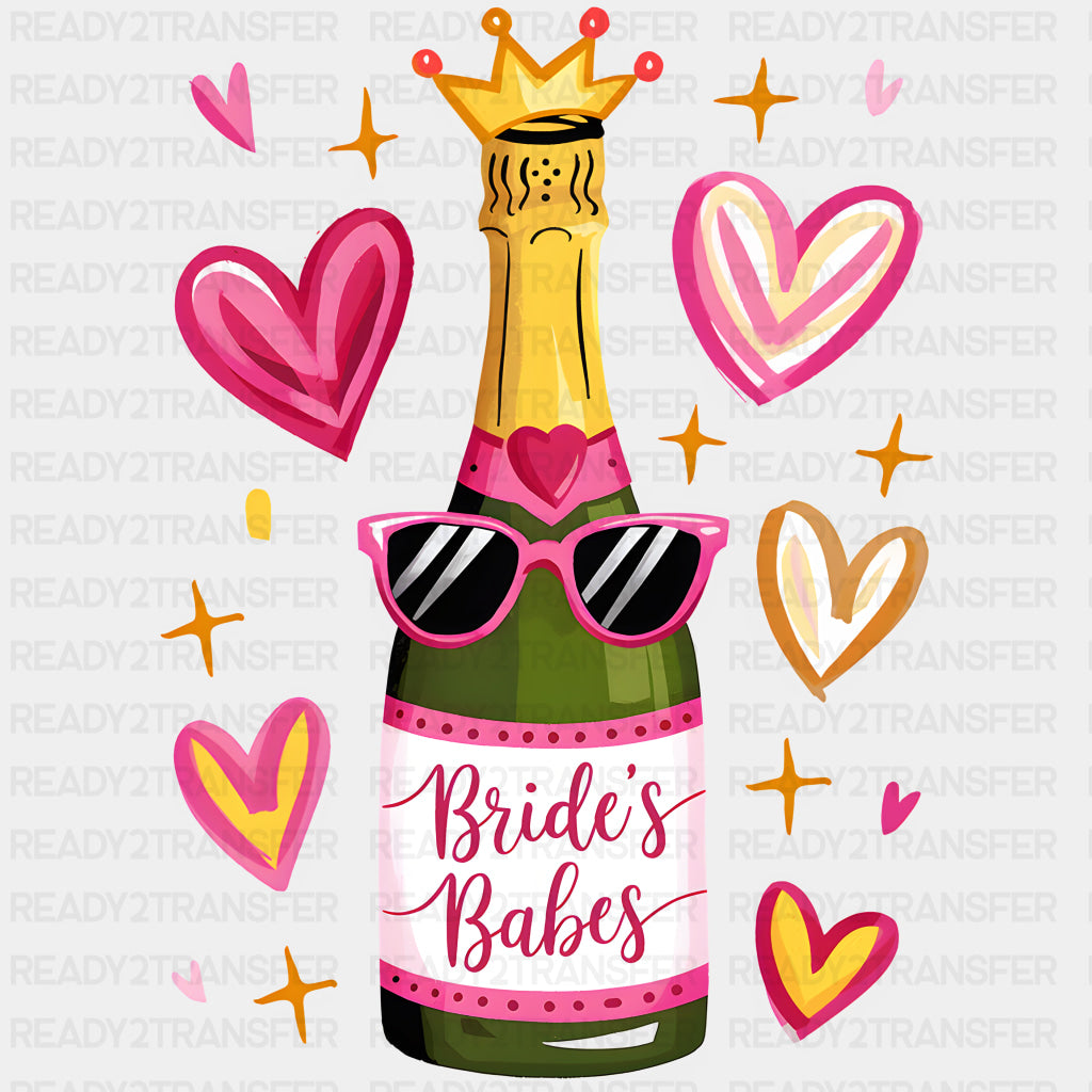 Bride's Babes - Bachelorette DTF Transfers ready2transfer