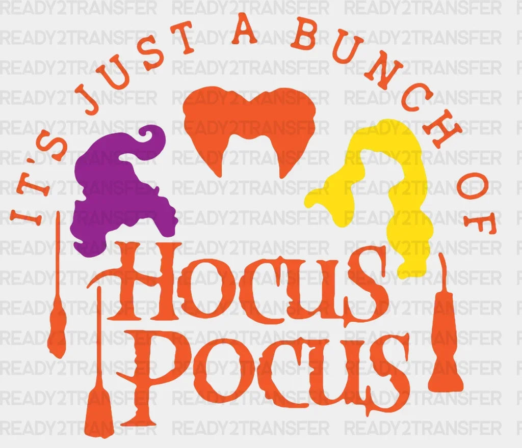 Bunch Of Hocus Pocus Dtf Transfer