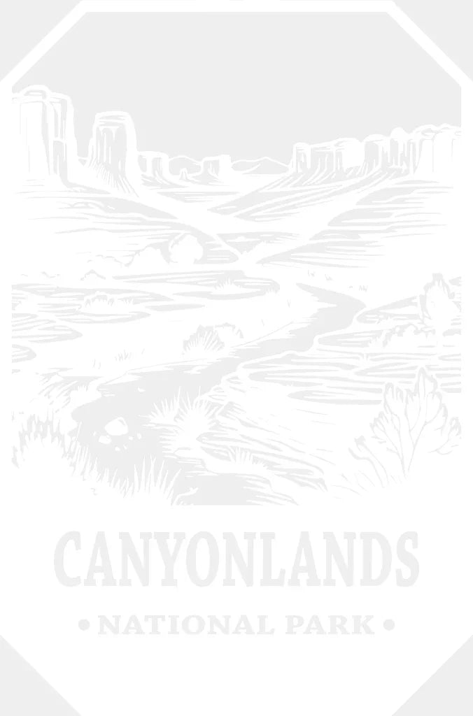 Canyonlands National Park Design - Parks Dtf Transfers Adult Unisex S & M (10’) / White