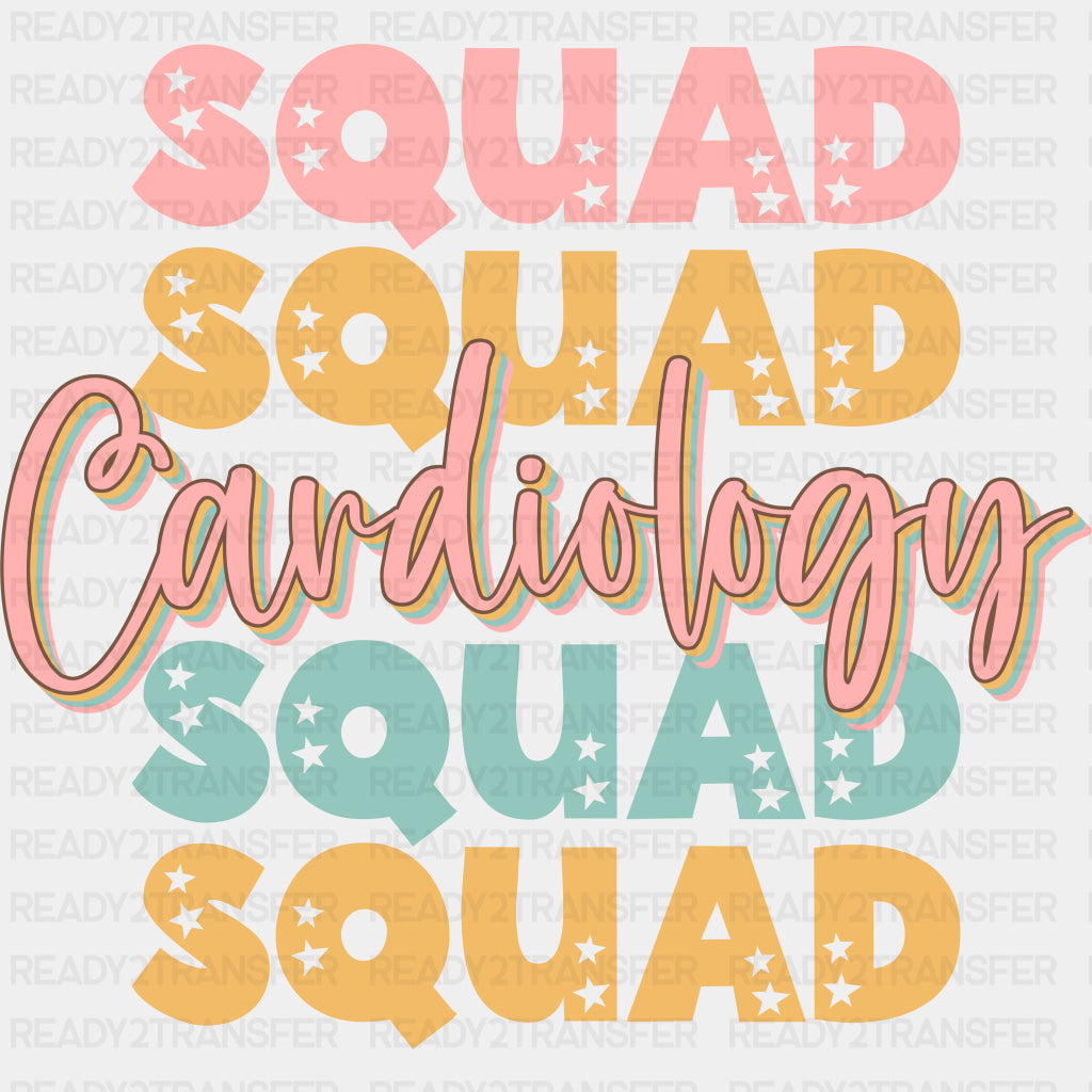 Cardiology Squad - Cardiac Nurse DTF Transfers ready2transfer