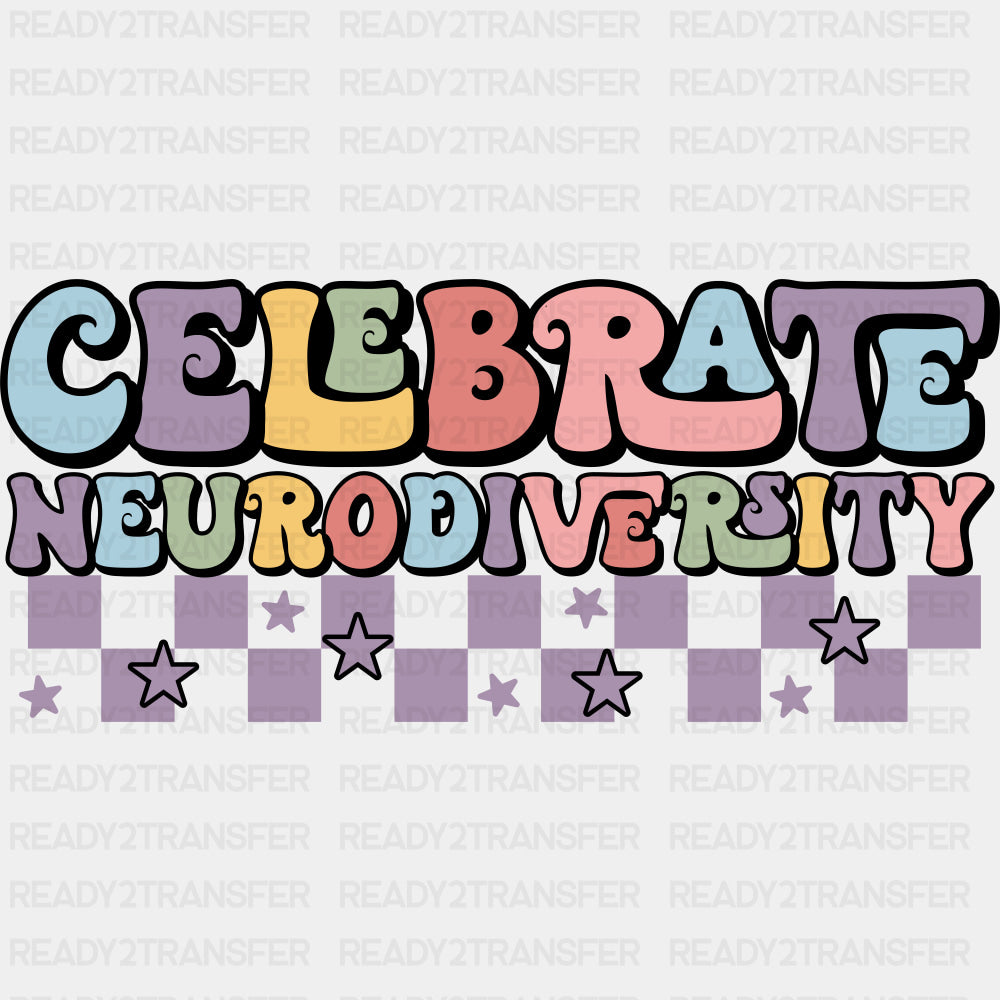 Celebrate Neurodiversity - Special ED DTF Transfers ready2transfer