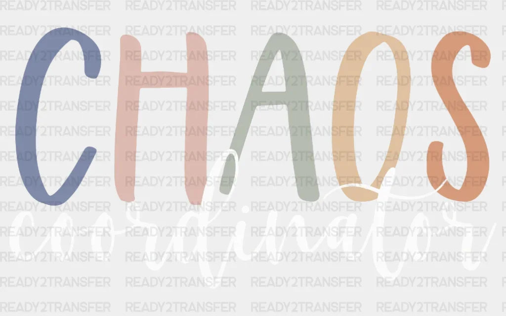 Chaos Coordinator Dtf Transfer