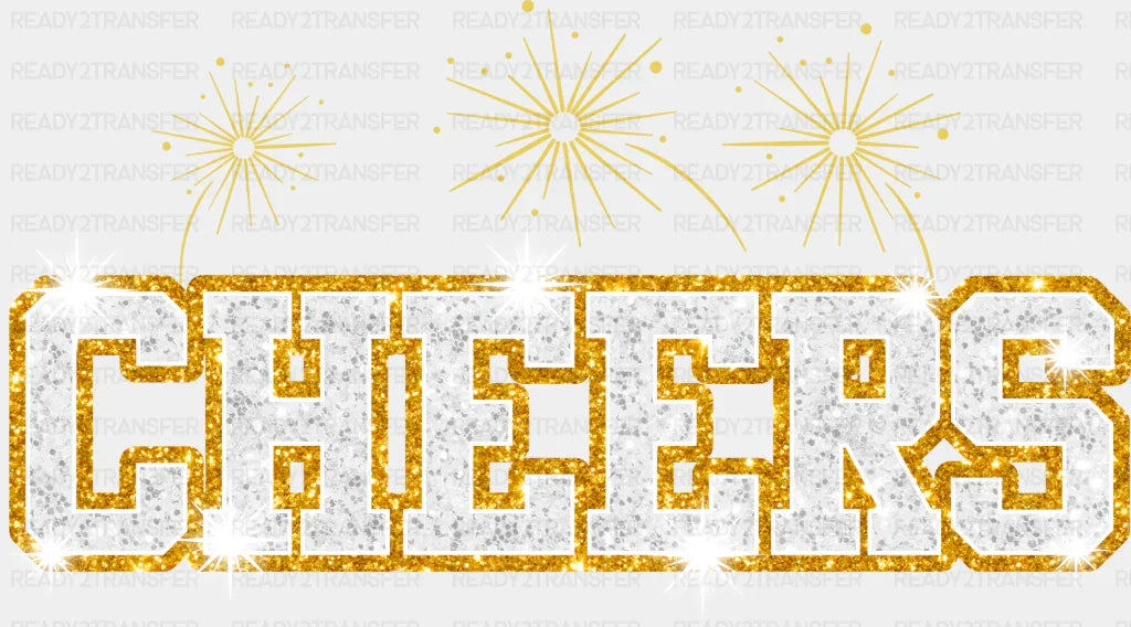 Cheers - New Year Dtf Heat Transfer