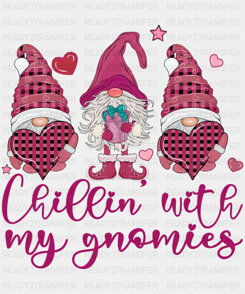 Chillin With My Baby Gnomies Dtf Transfer