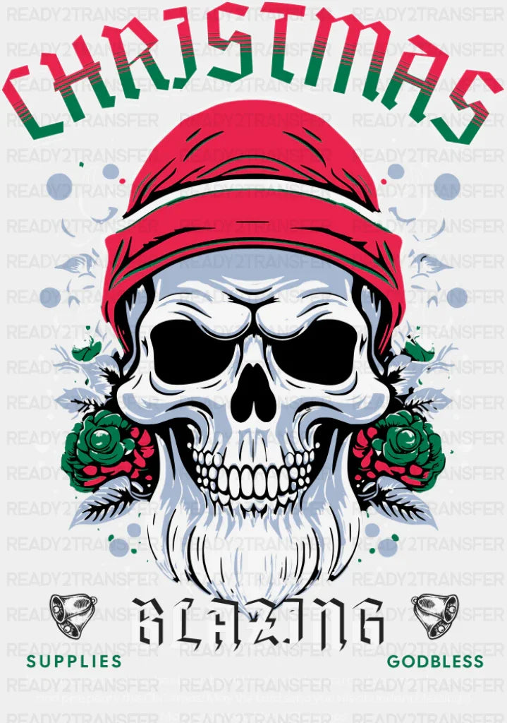 Christmas Blazing - Christmas DTF Transfer