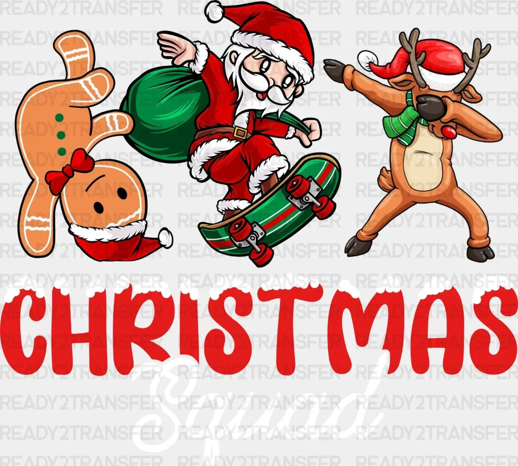 Christmas Squad Dtf Transfer