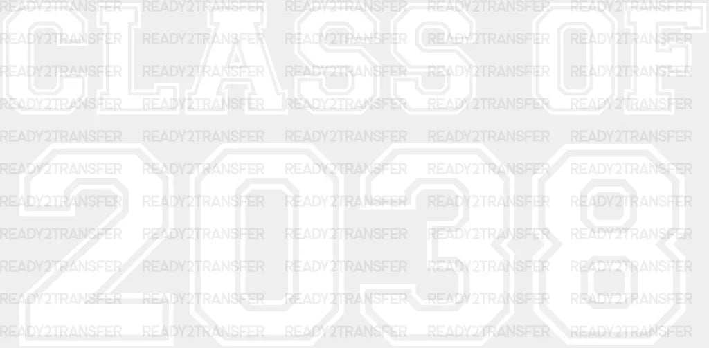 Class Of 2038 Dtf Transfer
