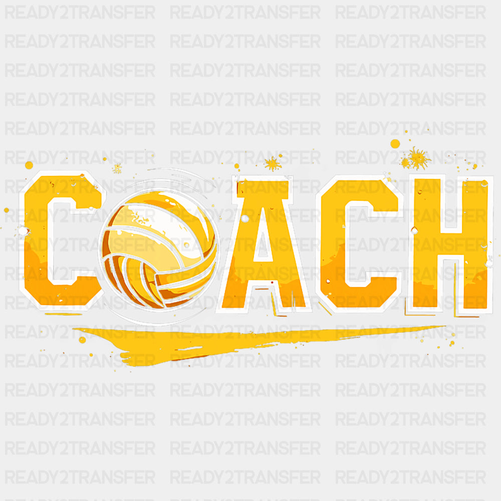 Coach - Volleyball DTF Transfers ready2transfer