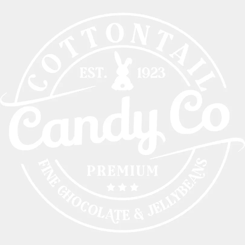 Cottontail Candy Co. Easter Dtf Heat Transfer Design
