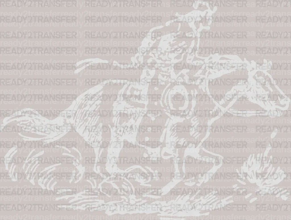 COWBOY RODEO DTF Transfer ready2transfer
