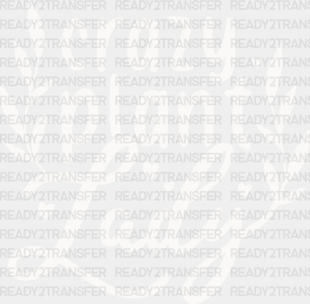 Crazy Plant Lady - Plants Dtf Heat Transfer Adult Unisex S & M (10’’) / Light Color Design (See