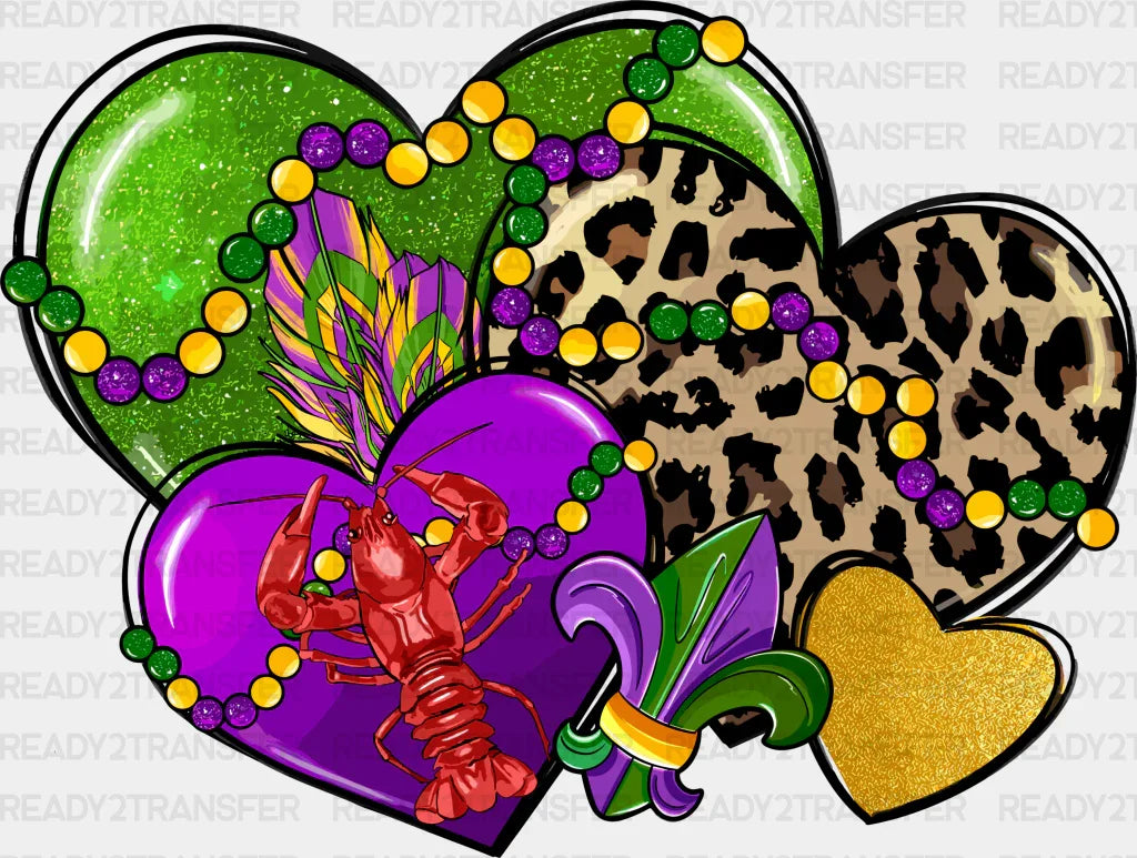 CROWFISH HEARTS DTF Transfer