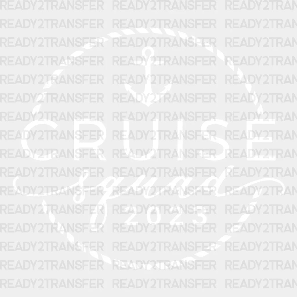 Cruise Squad Dtf Transfer