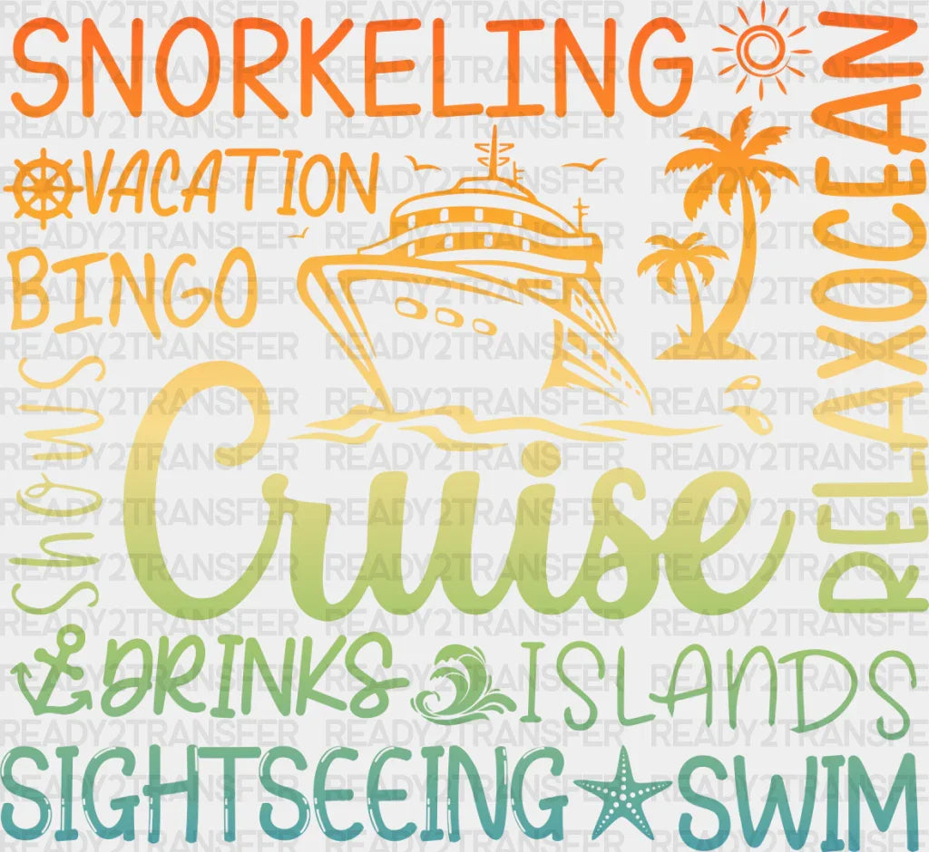 Cruise Vacation Design - Family Dtf Heat Transfer