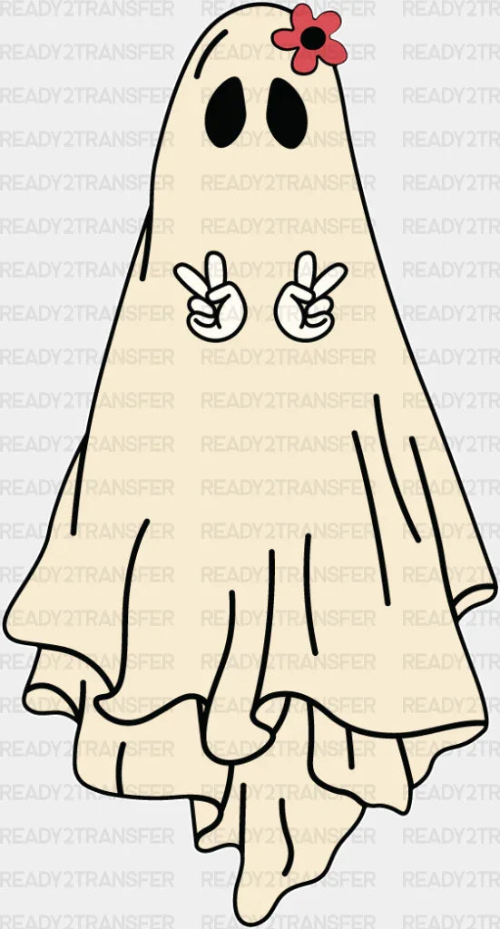 Cute Ghost DTF Transfer ready2transfer