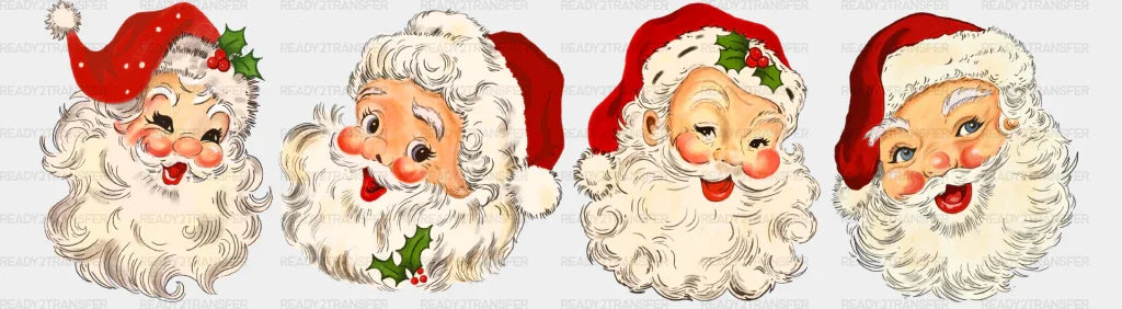 Cute Santa Design - Christmas Dtf Transfer