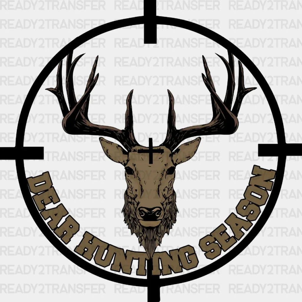 Dear Hunting Season Dtf Transfer