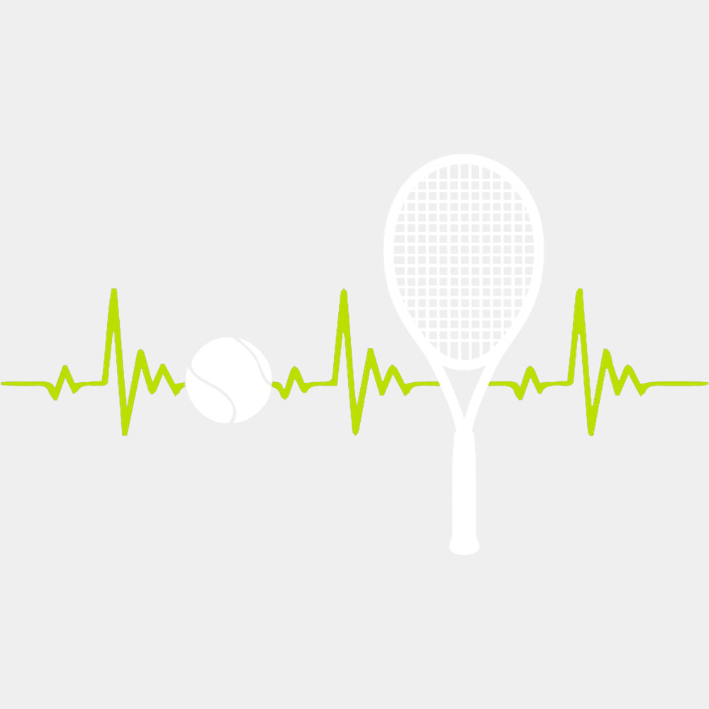 ECG Line - Tennis DTF Transfers ready2transfer Light Color Design (See Imaging)