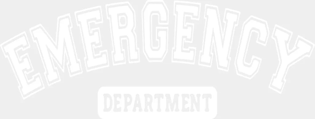 Emergency Department - Nurse DTF Transfer Adult Unisex - S & M (10’’) / Light Color Design (See Imaging)