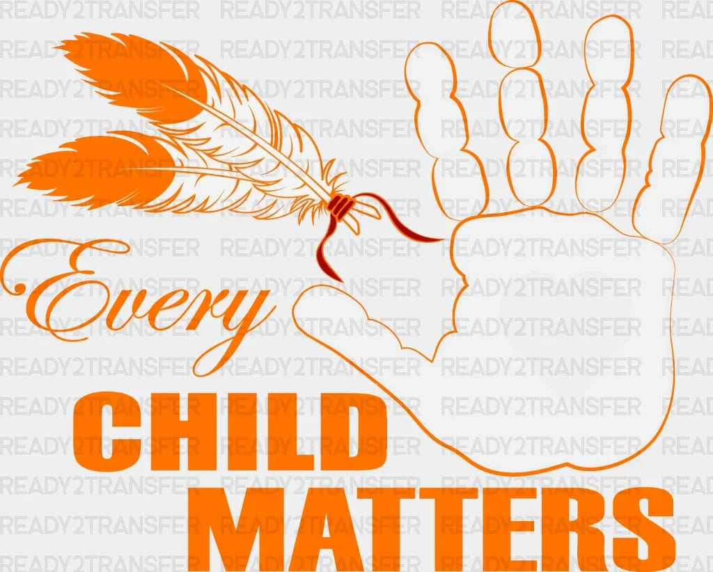 Every Child Matters DTF Transfer ready2transfer
