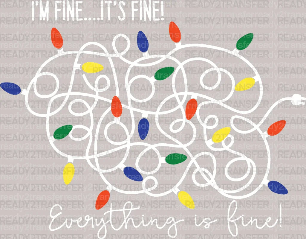 Everything is Fine DTF Transfer - ready2transfer