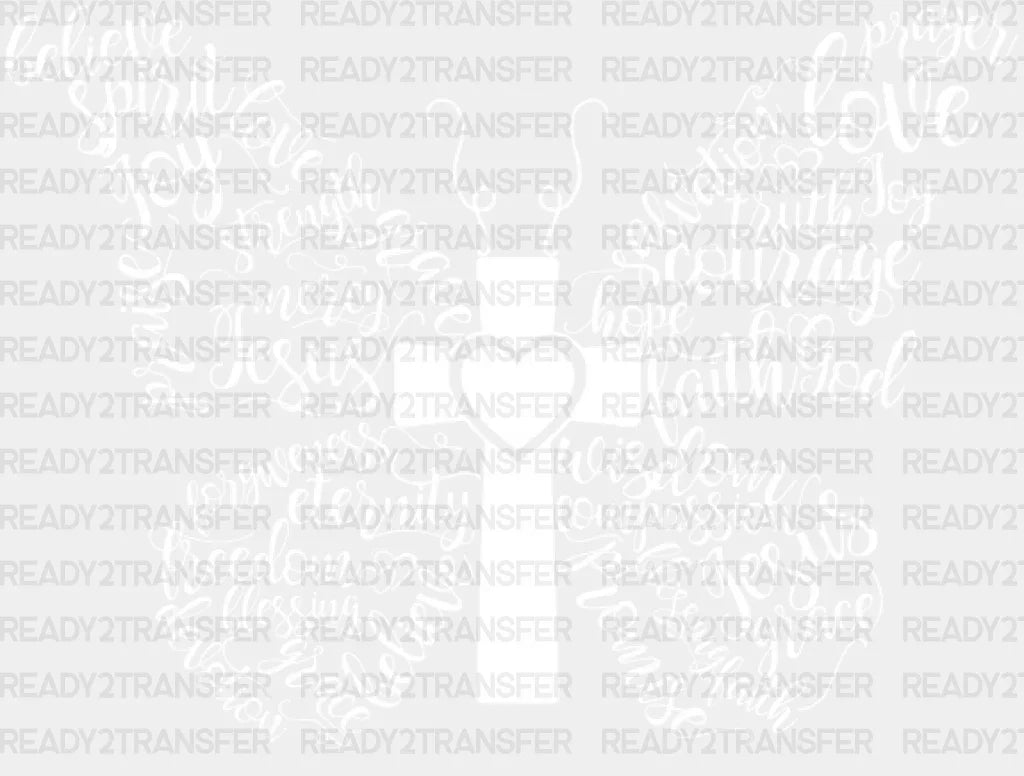Faith Butterfly Dtf Transfer