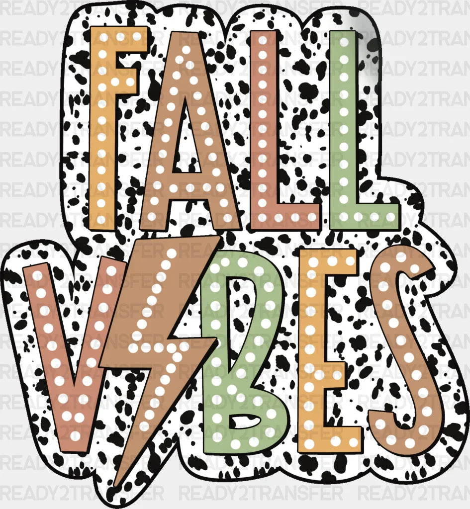 Fall Vibes Design Fall Season DTF Transfer ready2transfer