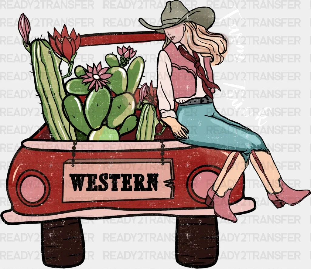 Farm Truck Dtf Transfer