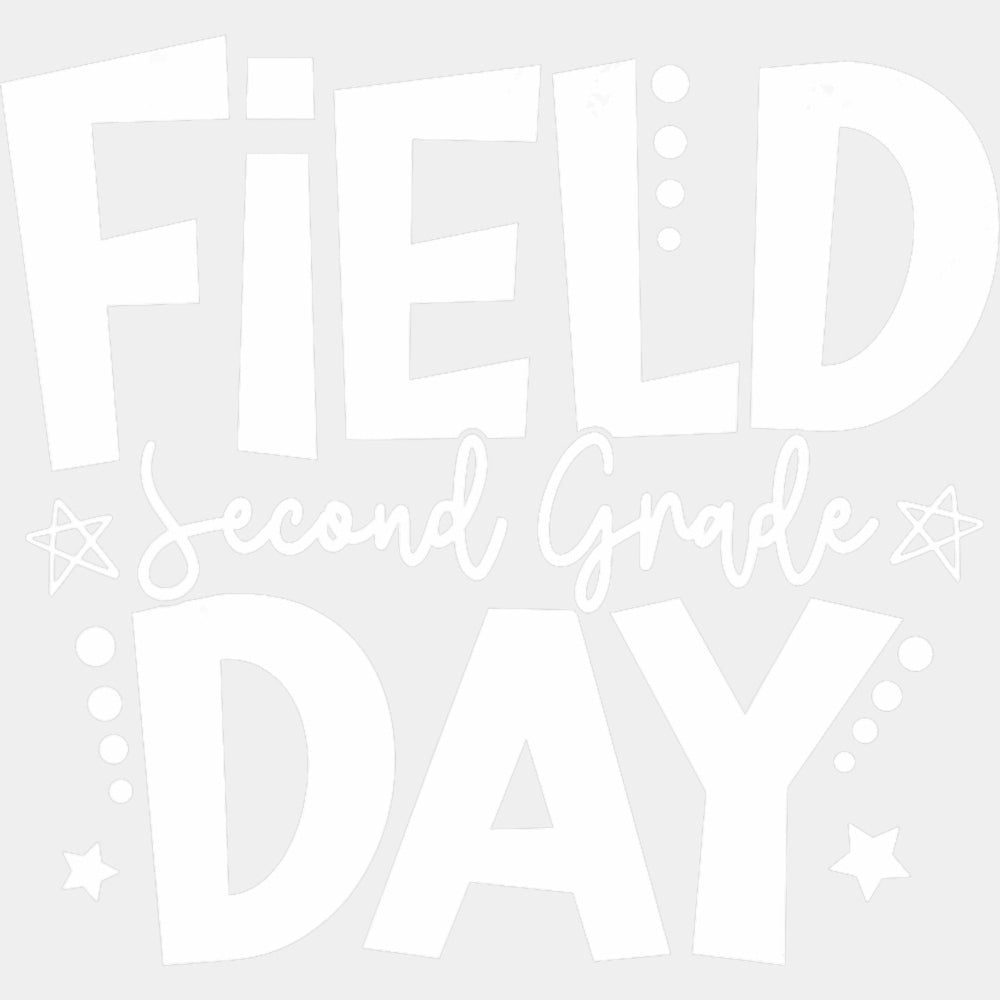 Field Day Second Grade B&W - Field Trip DTF Transfers ready2transfer Light Color Design (See Imaging)