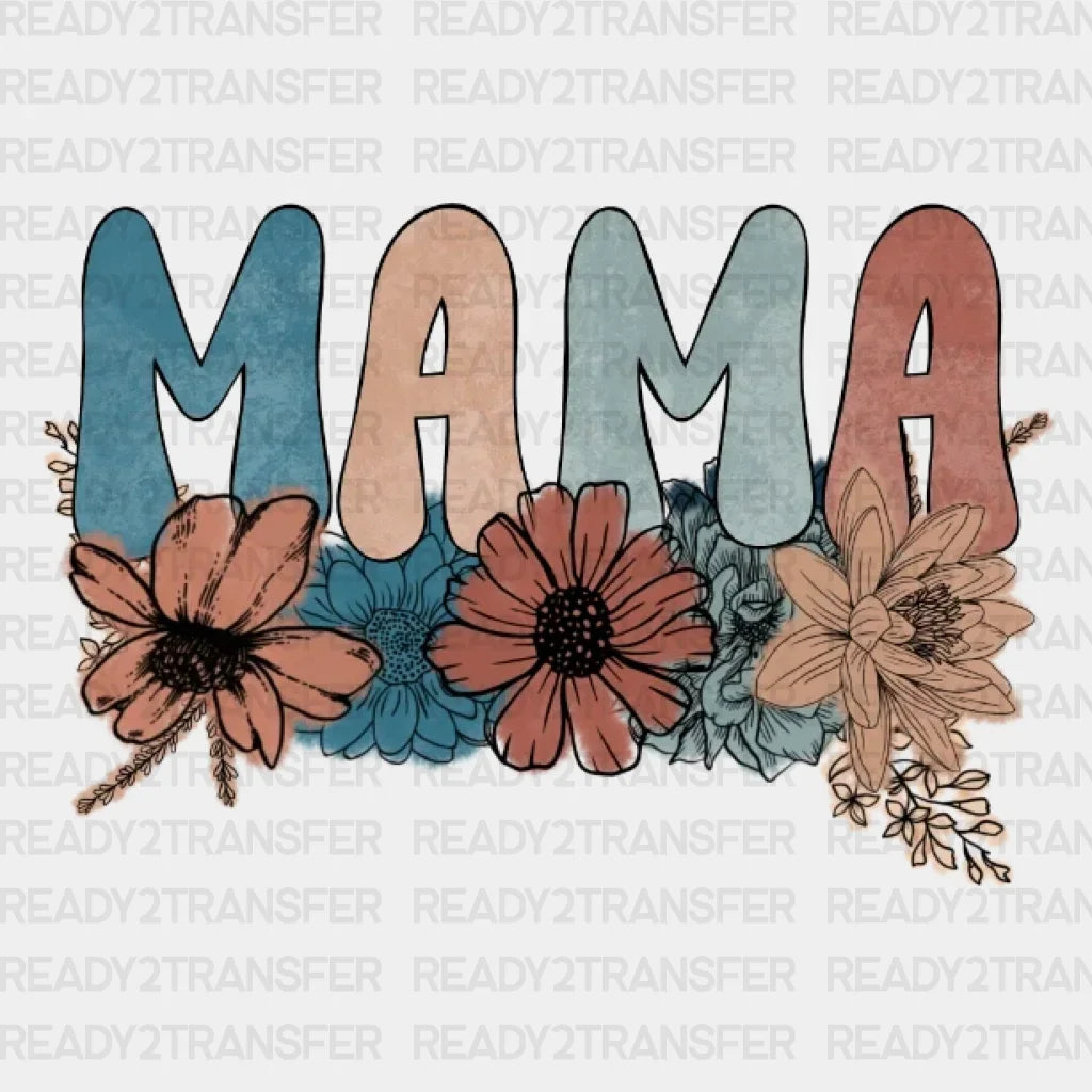 Floral Mama Dtf Transfer