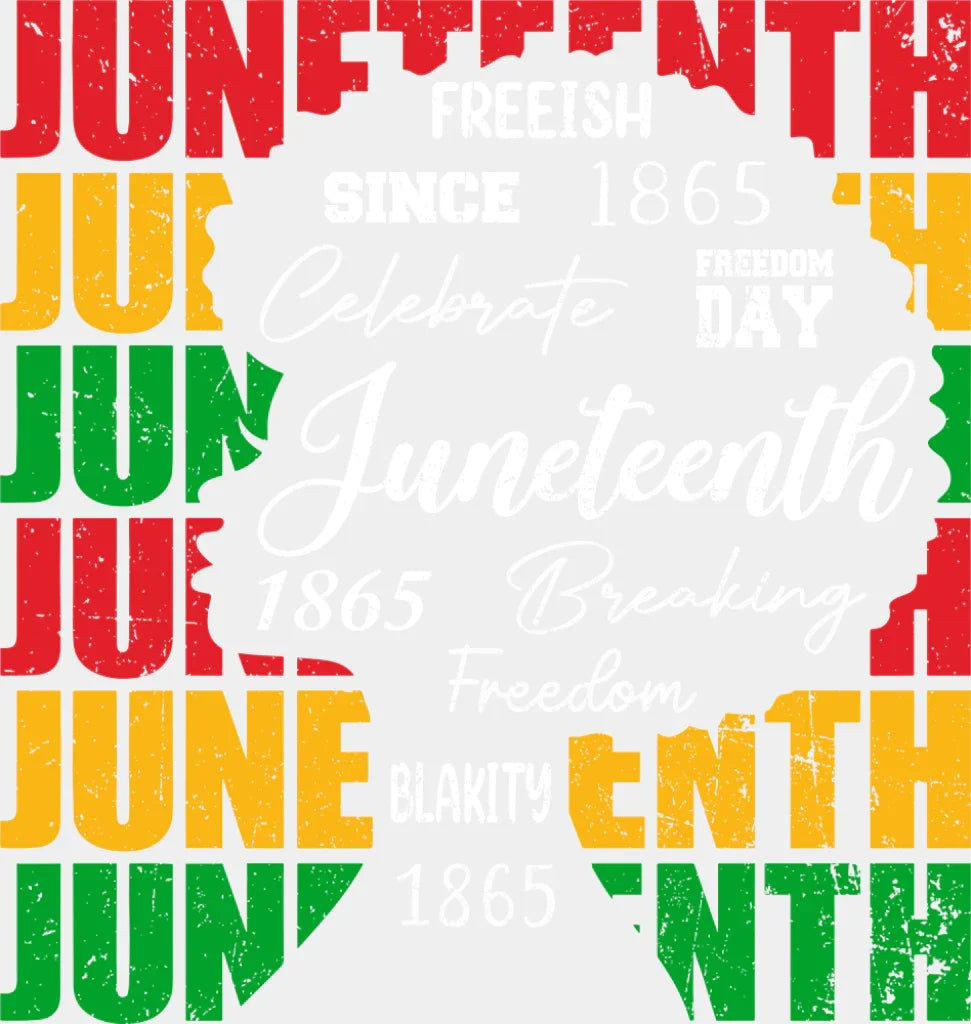 Freeish Since 1865 Juneteenth - Juneteenth DTF Transfer ready2transfer Light Color Design (See Imaging)
