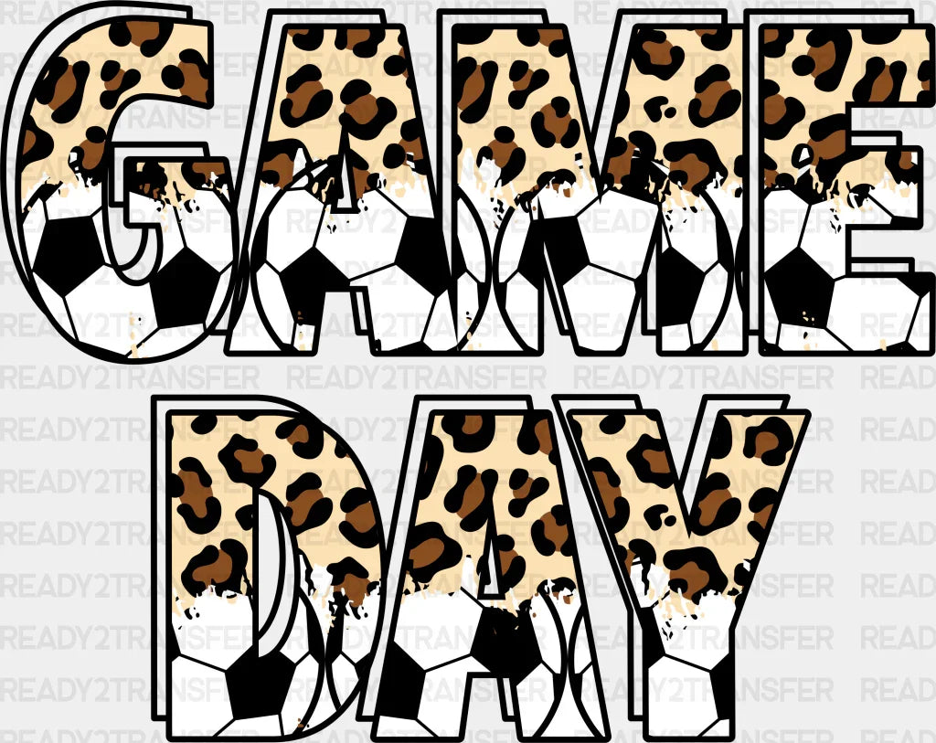 Game Day Design - Soccer Dtf Heat Transfer