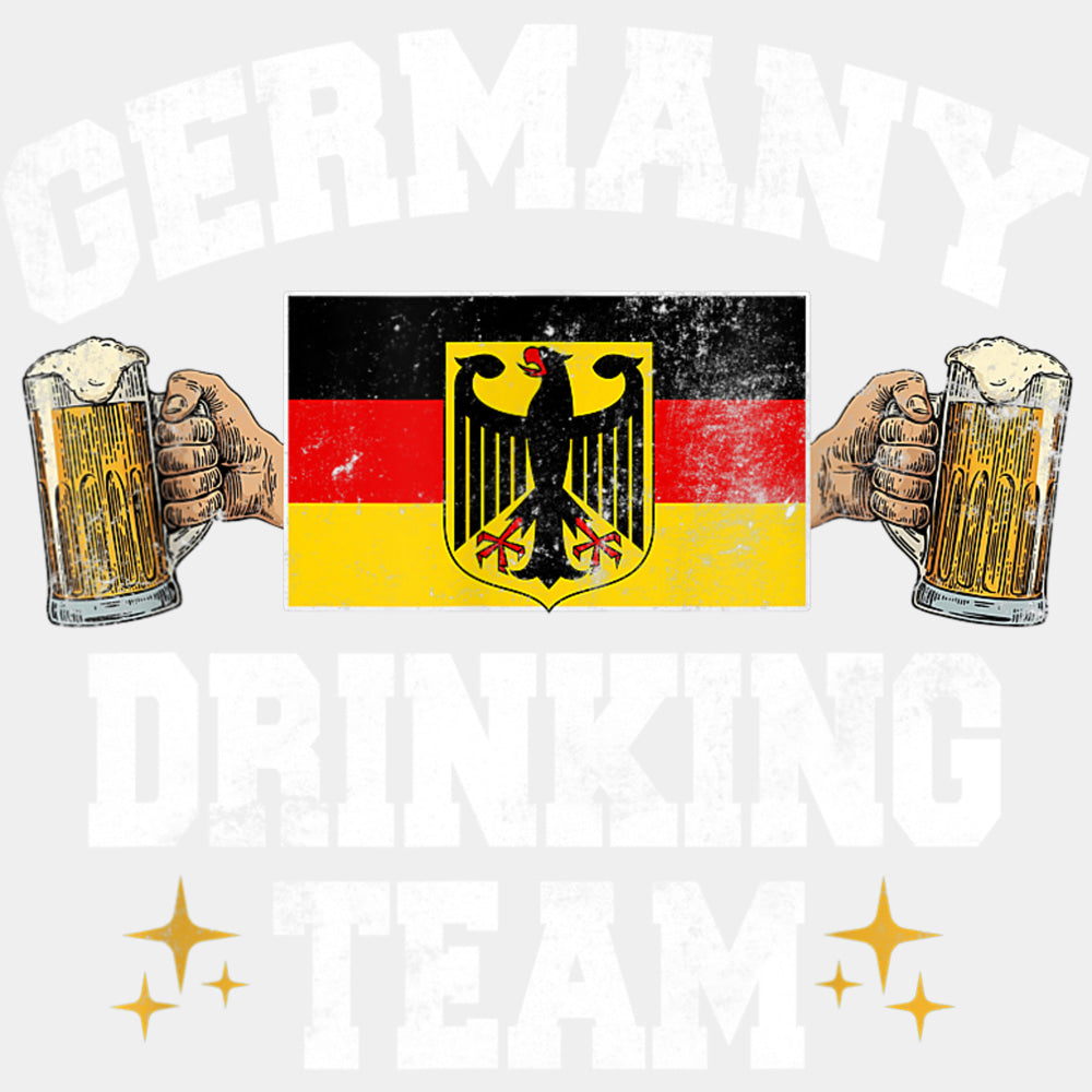 Germany Drinking Team - Oktoberfest DTF Transfers ready2transfer Light Color Design (See Imaging)