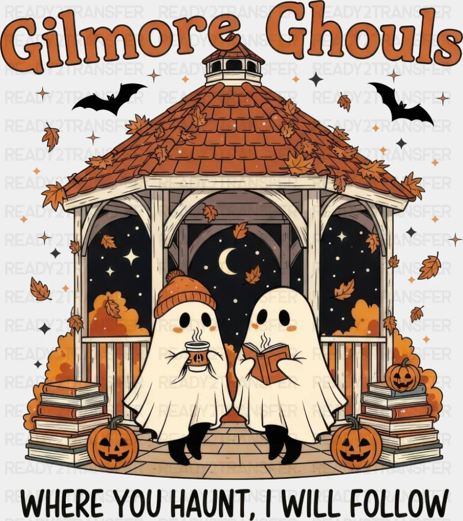 Gilmore Ghouls Halloween DTF Transfer Adult Unisex S & M (10’’) / Dark Color Design (See Imaging)