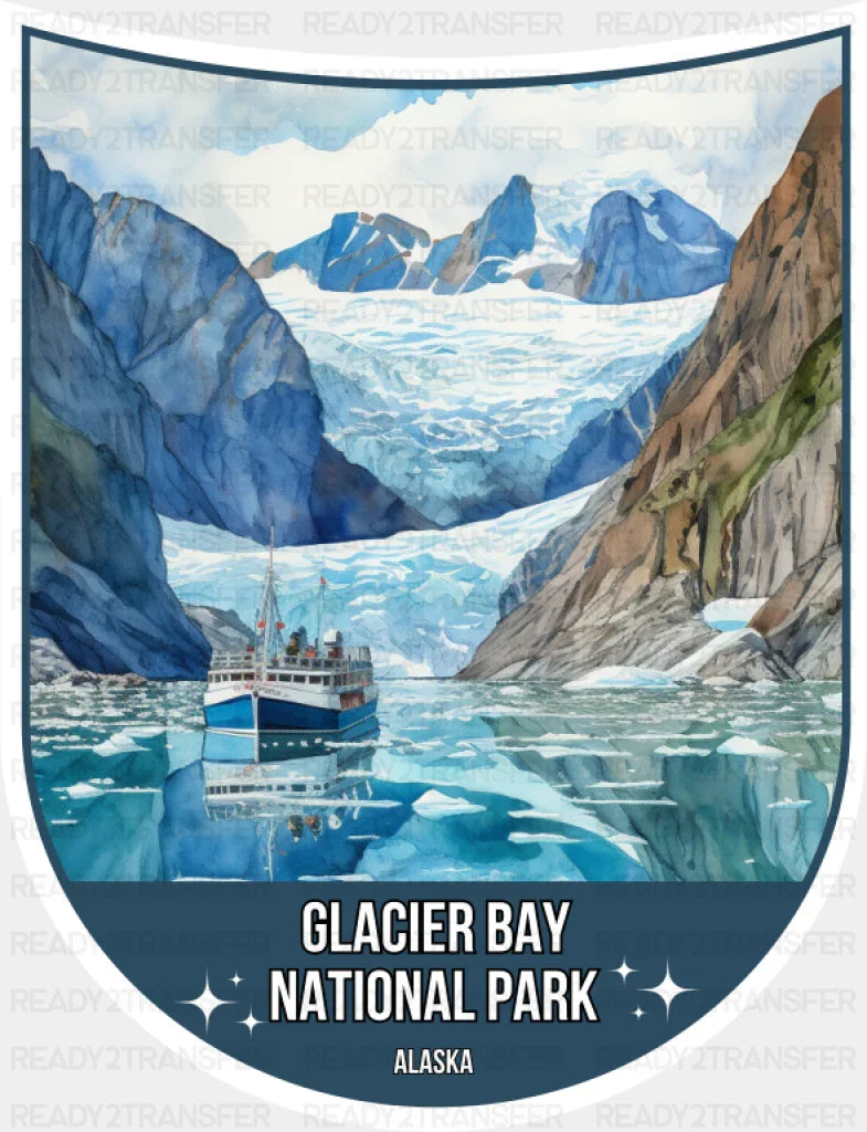 Glacier Bay National Park Alaska - National Parks DTF Transfer ready2transfer