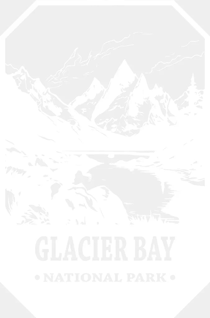 Glacier Bay National Park Design - National Parks DTF Transfers ready2transfer White