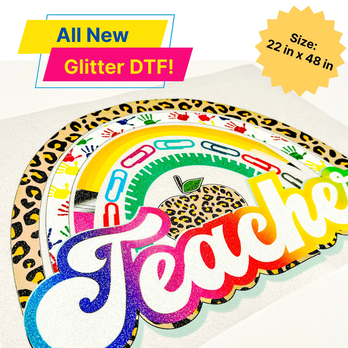 Glitter DTF Gang Sheet Builder