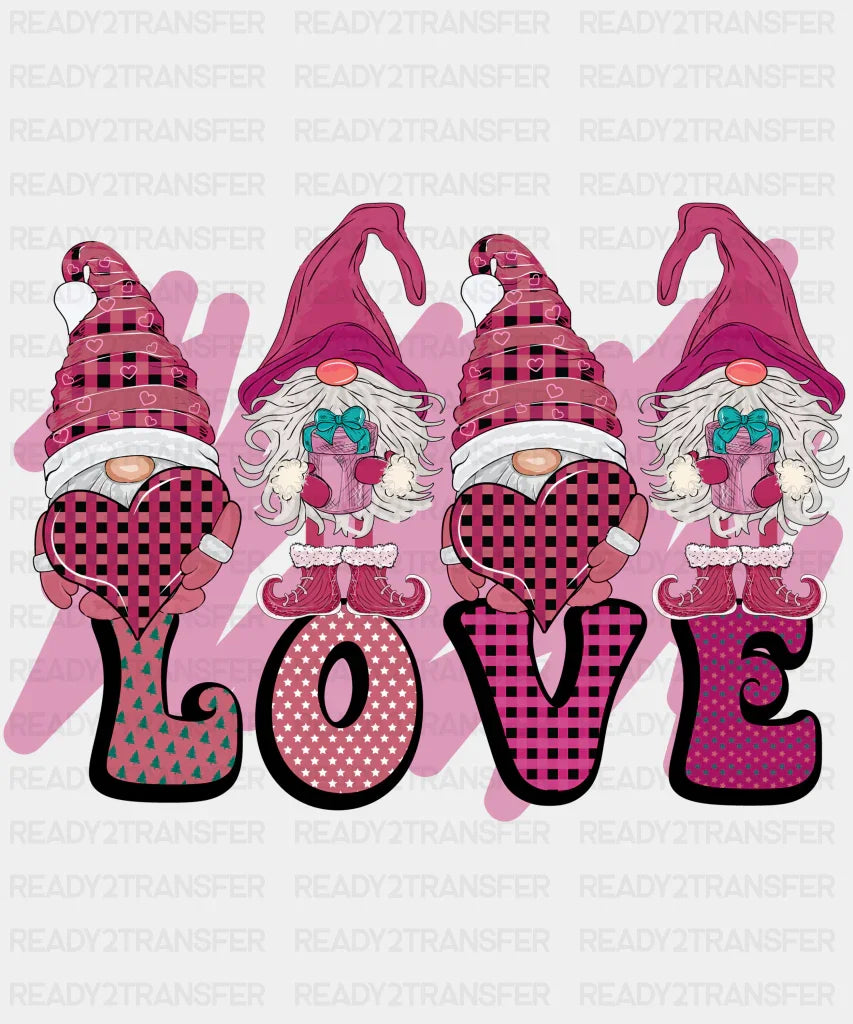 Gnomies On Love Dtf Transfer